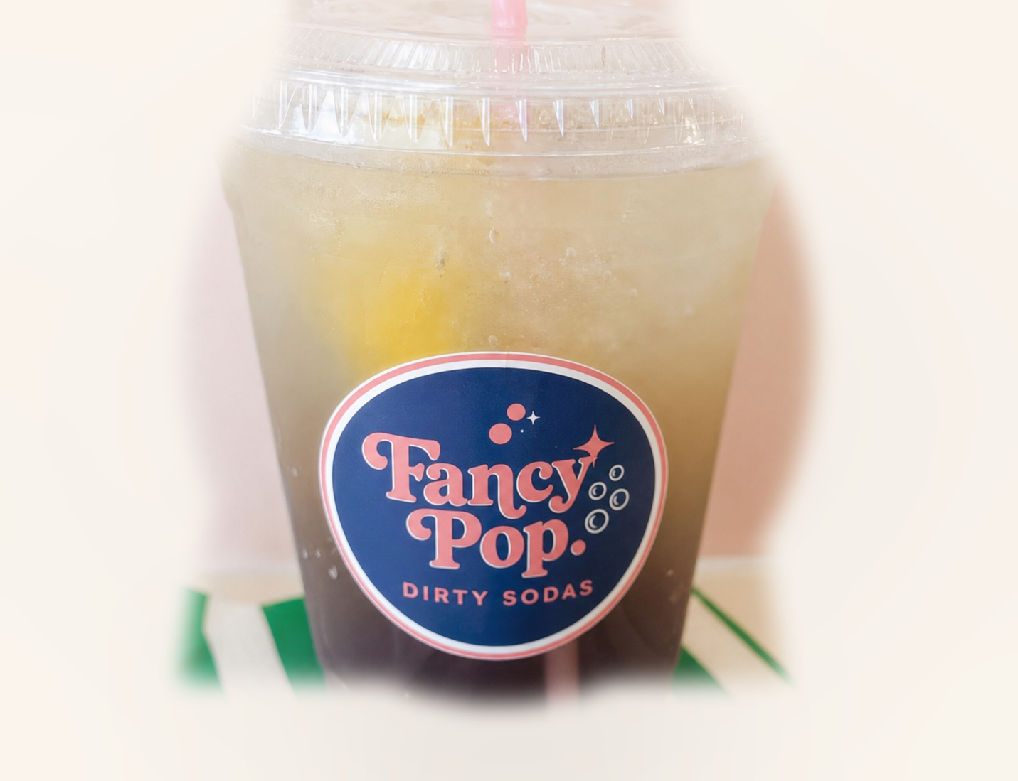 Layered Fancy Pop dirty soda