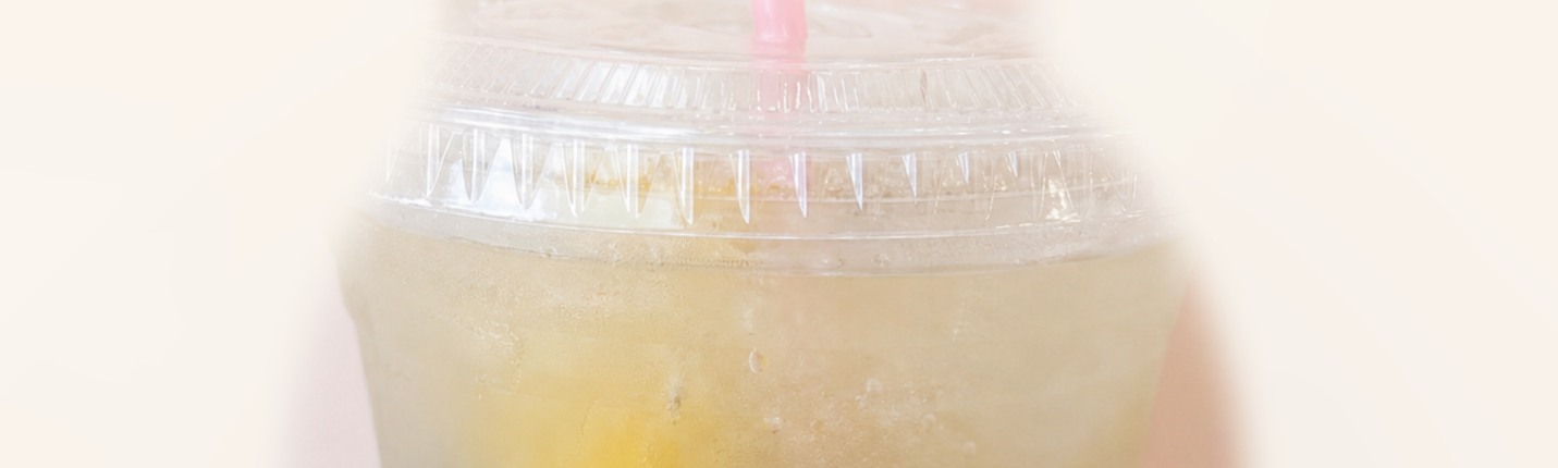 Layered Fancy Pop specialty drink